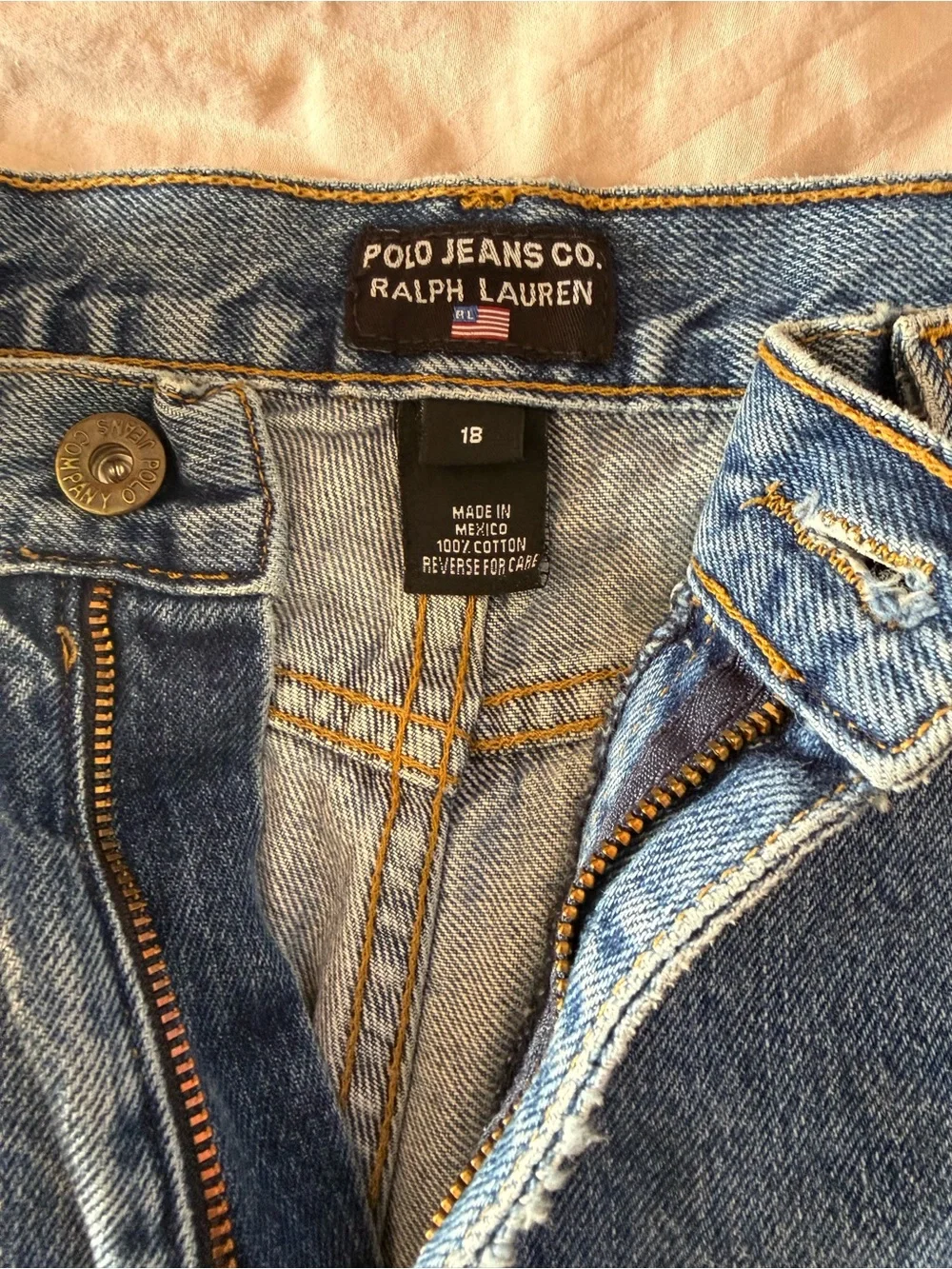Polo by Ralph Lauren Light Blue Relaxed Jeans